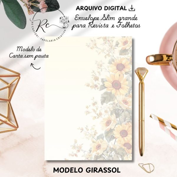 ARQUIVO DIGITAL ENVELOPE SLIM GRANDE (PARA FOLHETOS E REVISTAS) Uma mensagem de Esperança! - Imagem 4