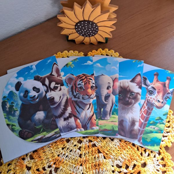 KIT DIGITAL ENVELOPE CARTA (PASSEI POR AQUÍ) COLEÇÃO ANIMAIS - Imagem 2