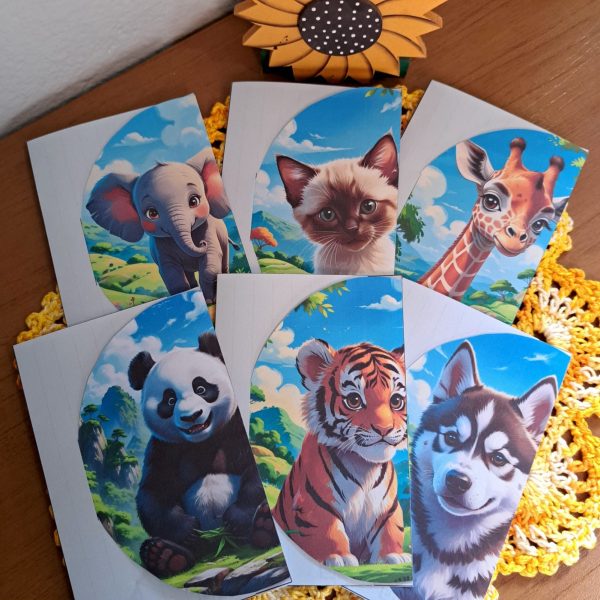 KIT DIGITAL ENVELOPE CARTA (PASSEI POR AQUÍ) COLEÇÃO ANIMAIS - Imagem 3