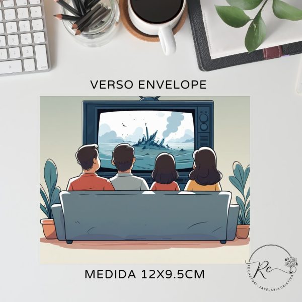KIT DIGITAL DE ENVELOPES + CARTAS - FIM DAS GUERRAS -  CAMPANHA SETEMBRO 2025 - Imagem 3