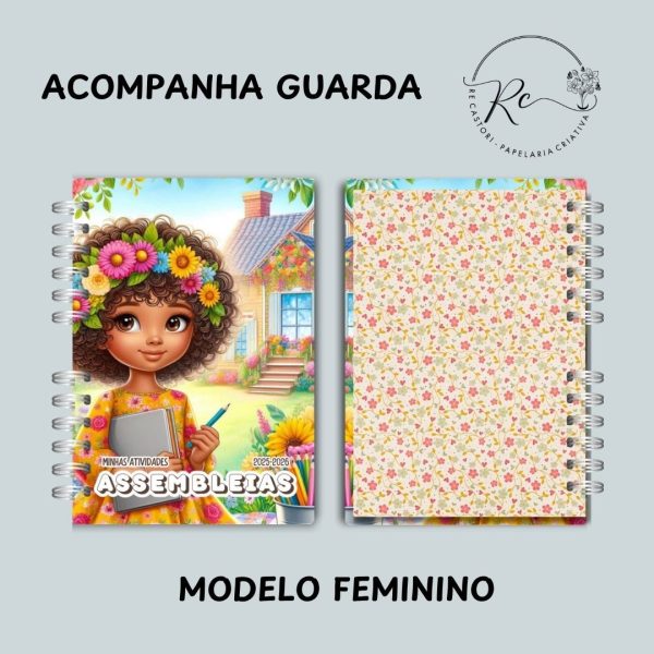 KIT DIGITAL CADERNO COM ATIVIDADES PARA A ASSEMBLEIA 2025-2026 INFANTIL ( MASCULINO E FEMININO) + Bônus com 60 atividades extras - Imagem 4