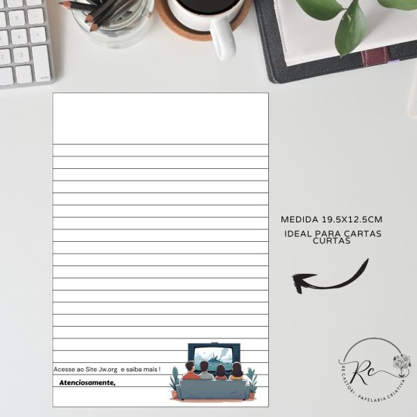 KIT DIGITAL DE ENVELOPES + CARTAS - FIM DAS GUERRAS -  CAMPANHA SETEMBRO 2025 - Imagem 4