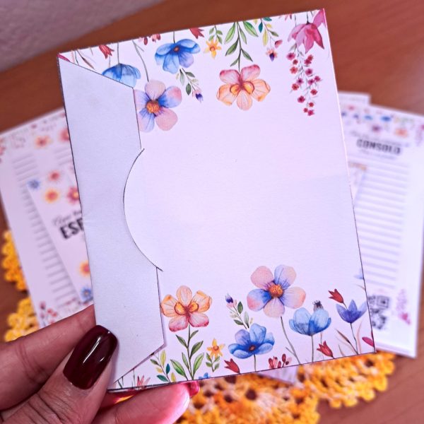 KIT DIGITAL DE ENVELOPES COM BOLSO E FECHO E CARTAS A4 - COM E SEM QRCODE - TEMA UMA MENSAGEM DE CONSOLO ESPERANÇA - Imagem 8
